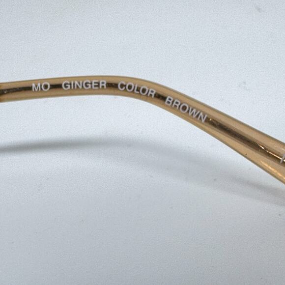 Genevieve Paris Design MO Ginger Color Brown 135MM Eyeglass Frame H17022 - Picture 7 of 9